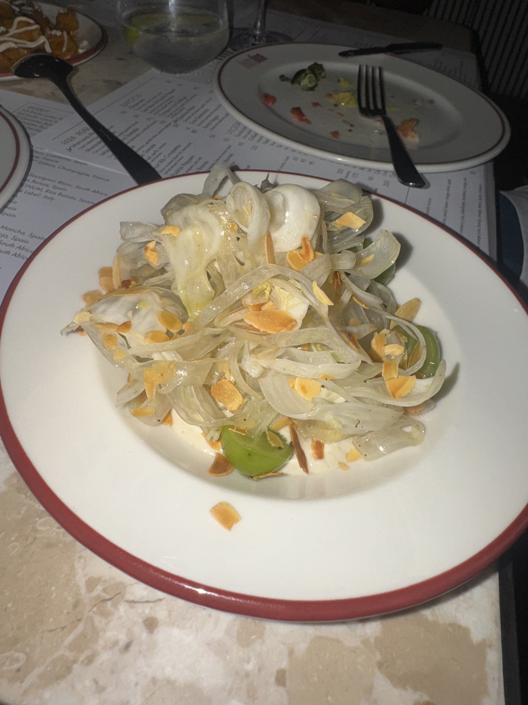 Fennel & ajo blanco