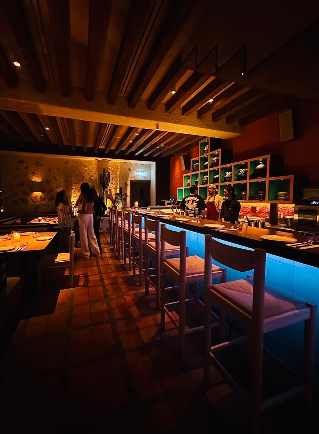 The counter