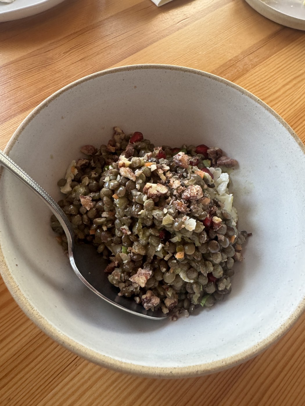 Lentil salad