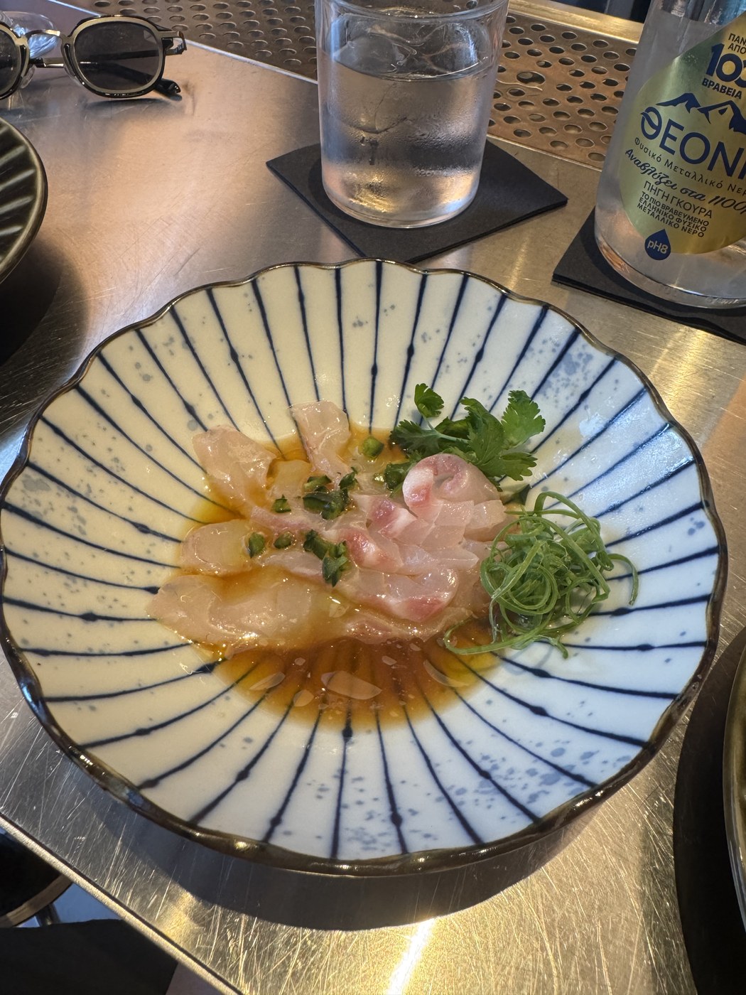 Scallop carpaccio