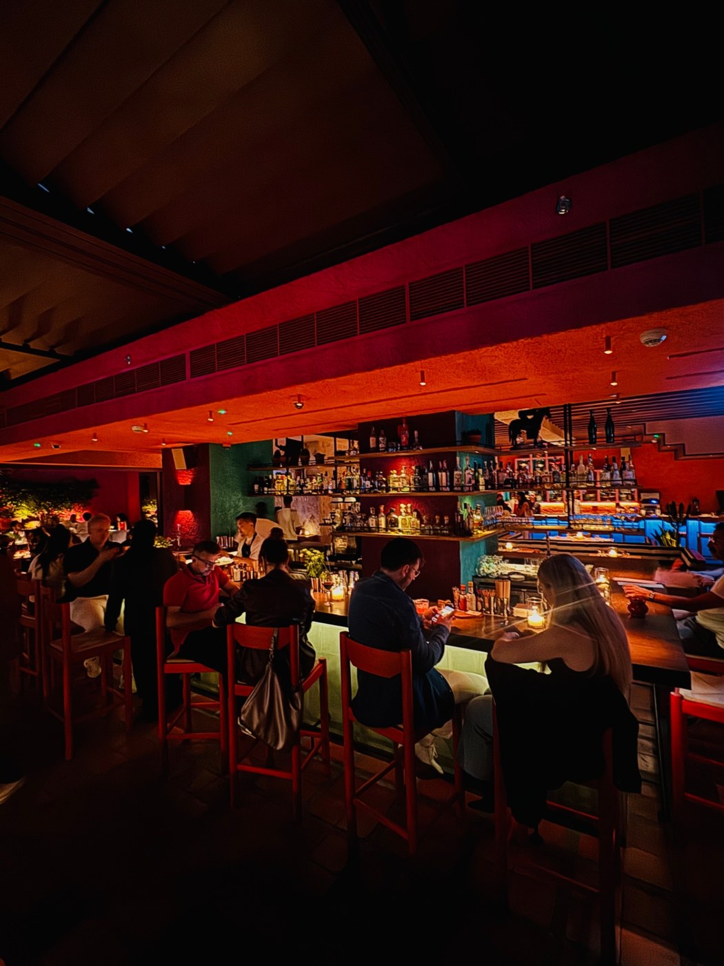 The bar