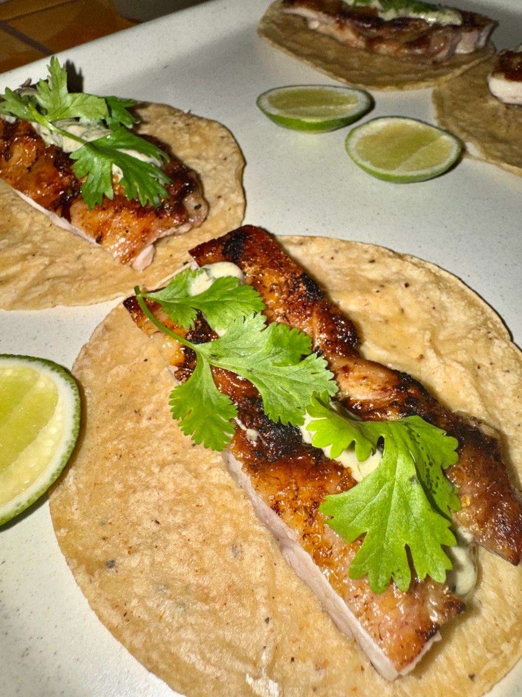 Taco de pollo