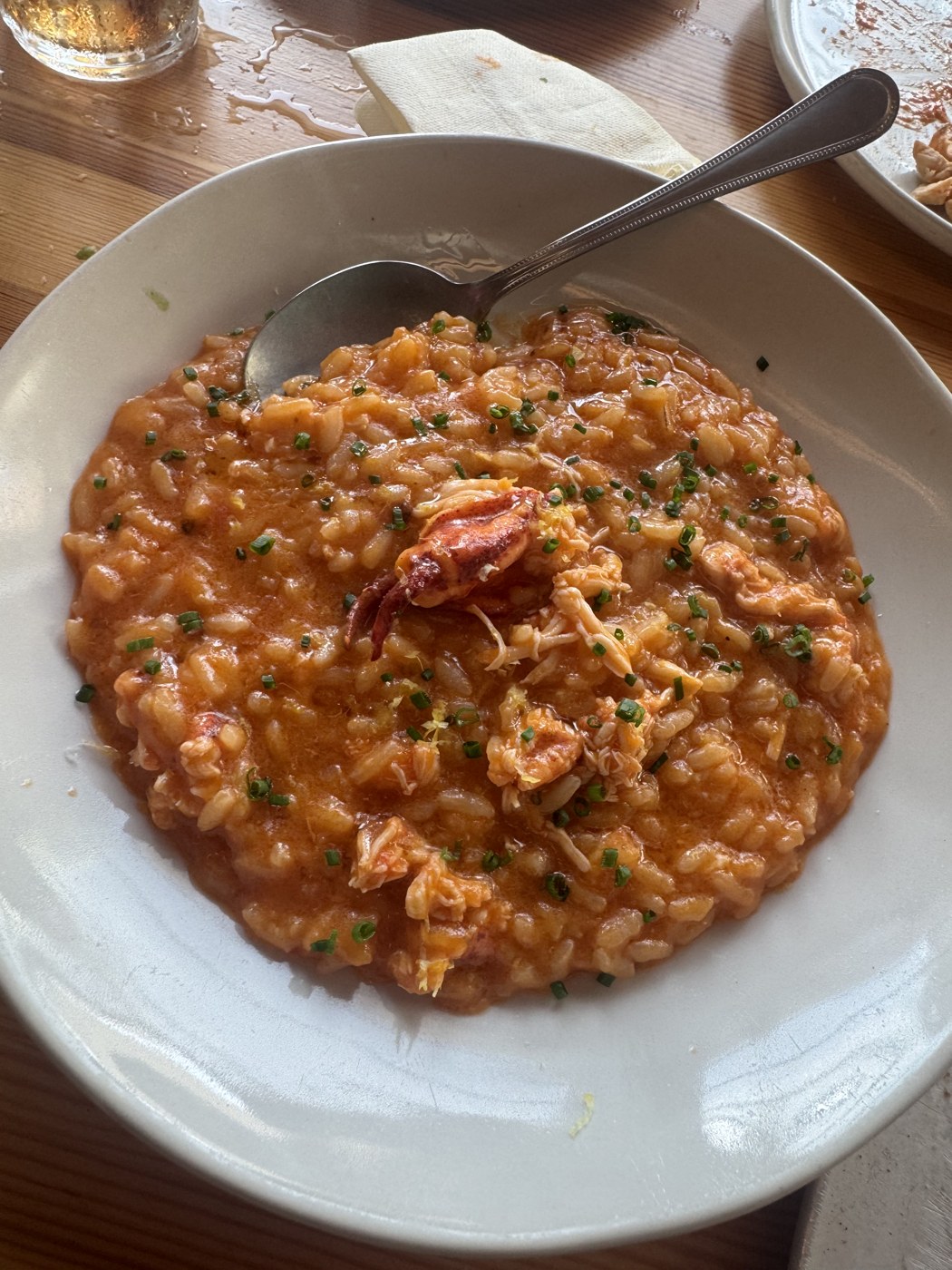 Lobster risotto