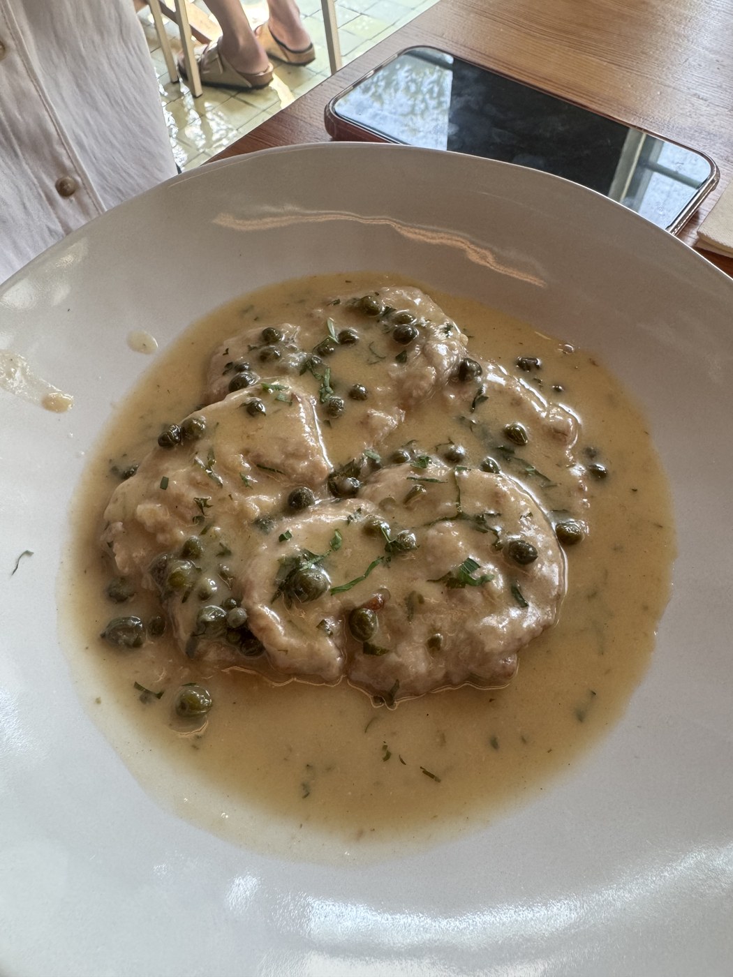 Veal limone