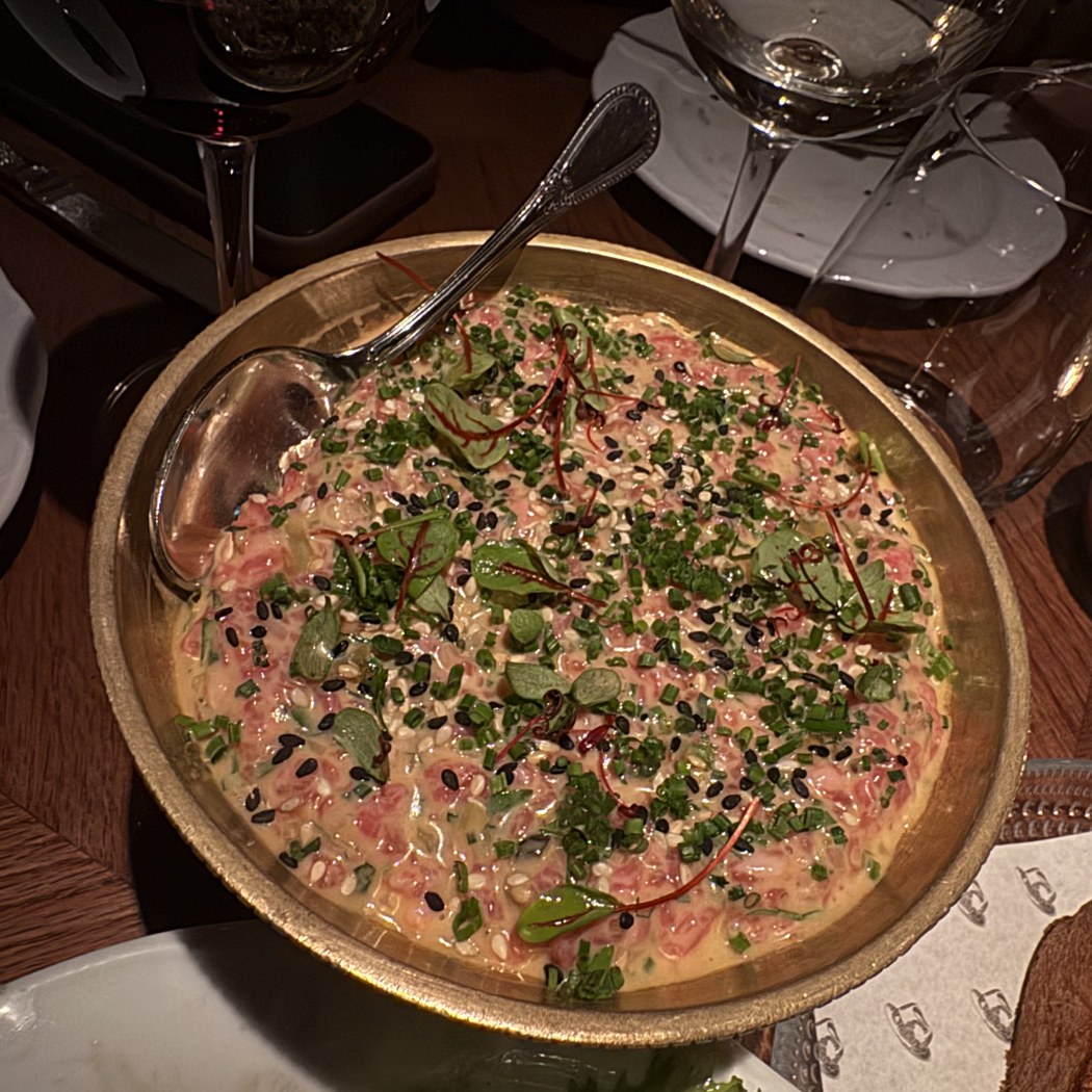 Wagyu beef tartar