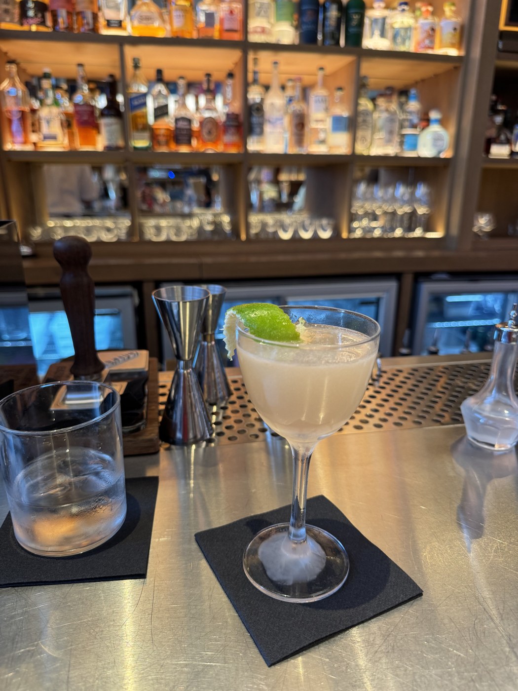 Cocktail at the bar