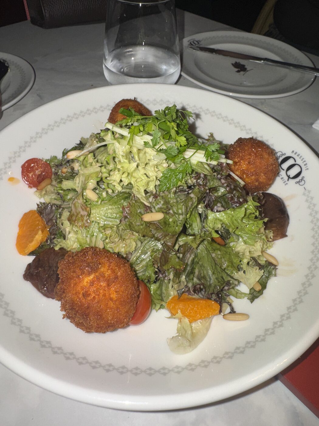 Goat cheese salad