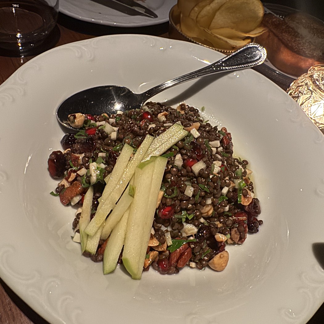 Lentil salad
