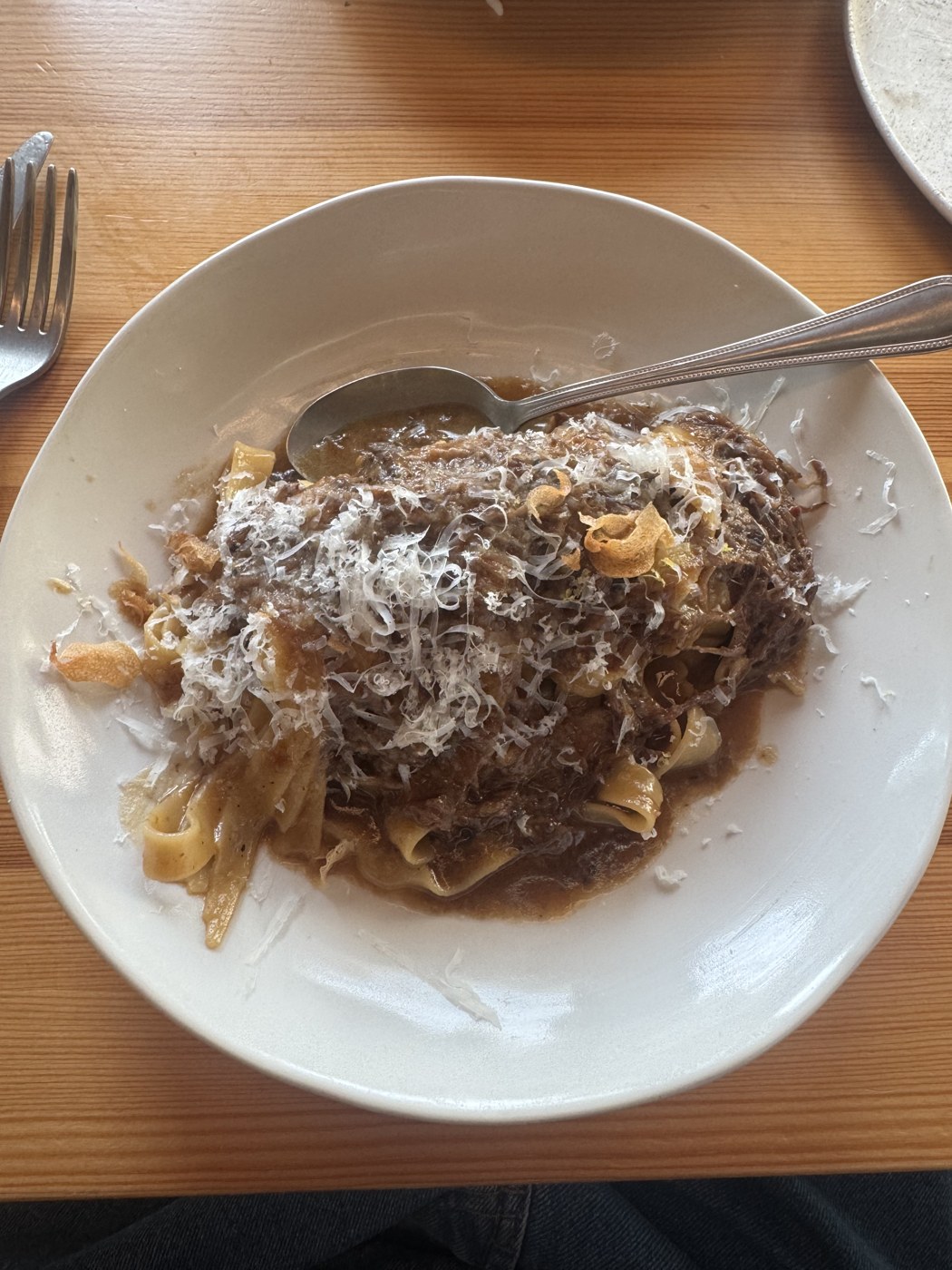 Ragu fettuccine
