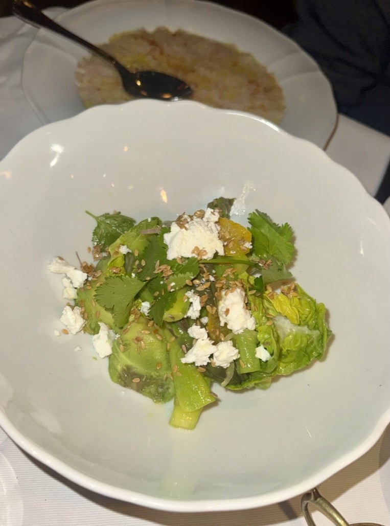 Salade d'asperges vertes