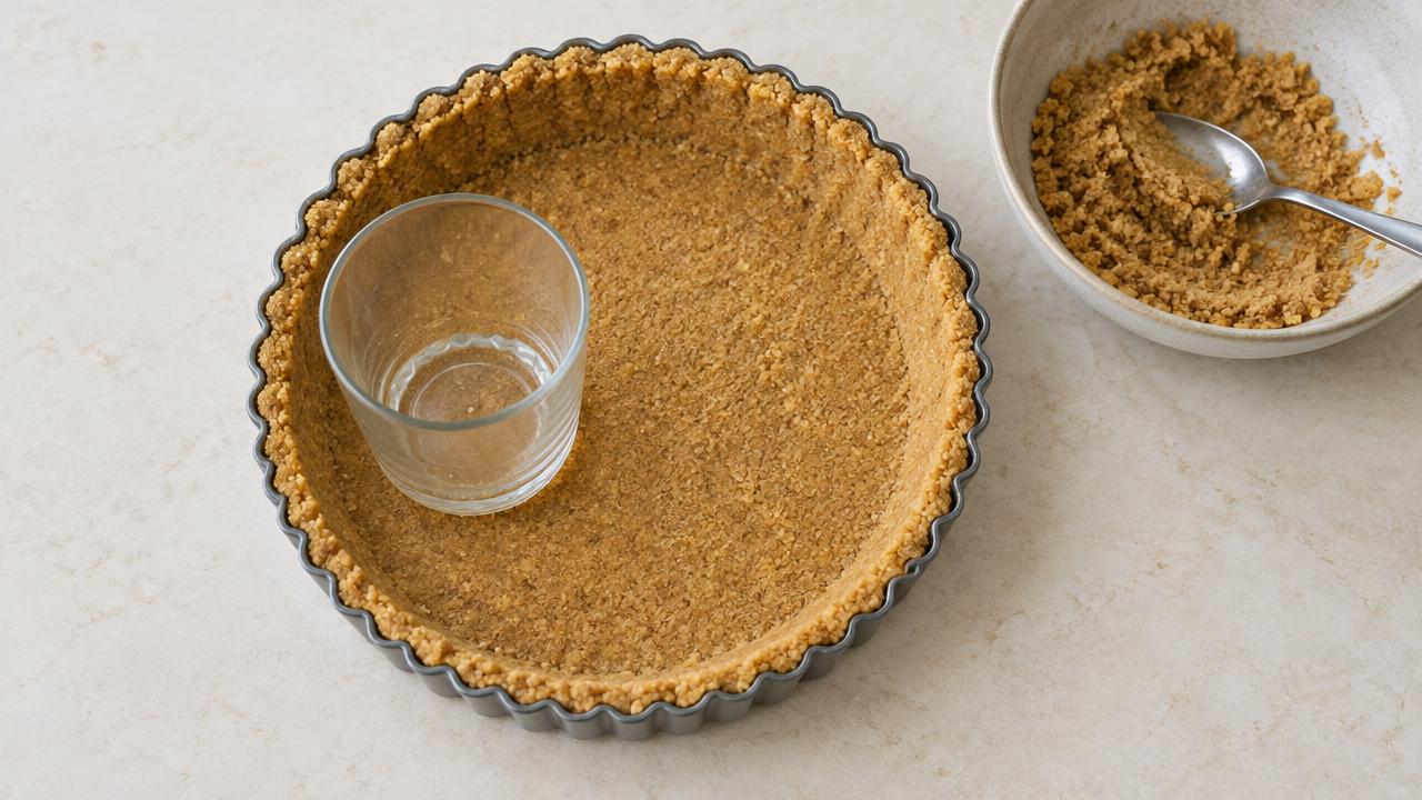 Banoffee pie step