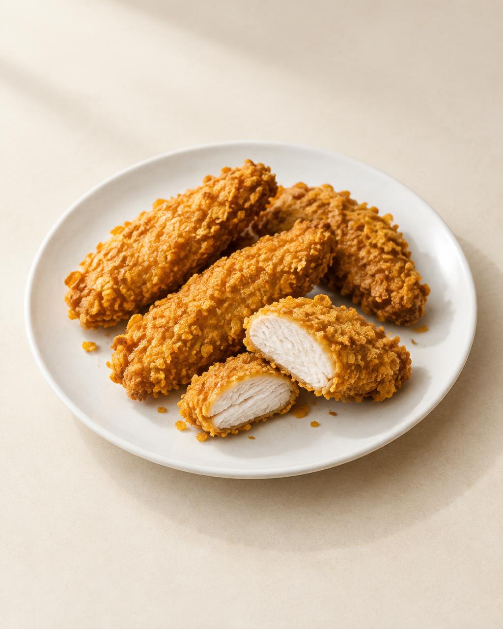 Cornflakes chicken strips