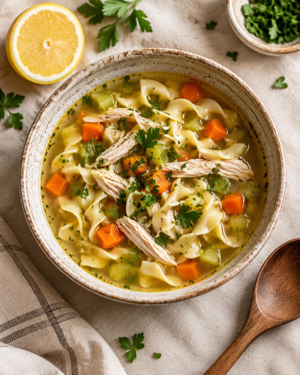 Chicken noodle soup