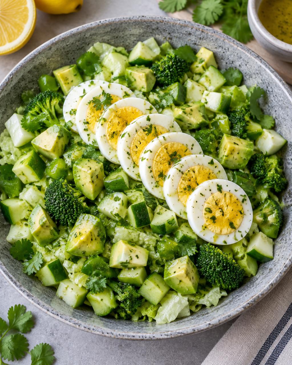 Everything green salad