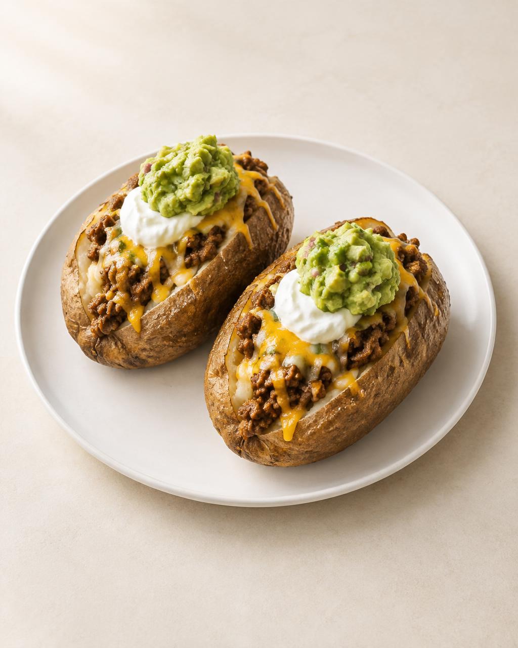 Loaded beef potato
