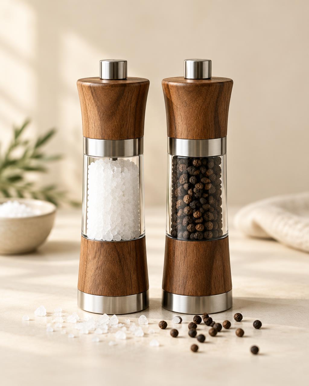 Sea Salt & Pepper Grinder
