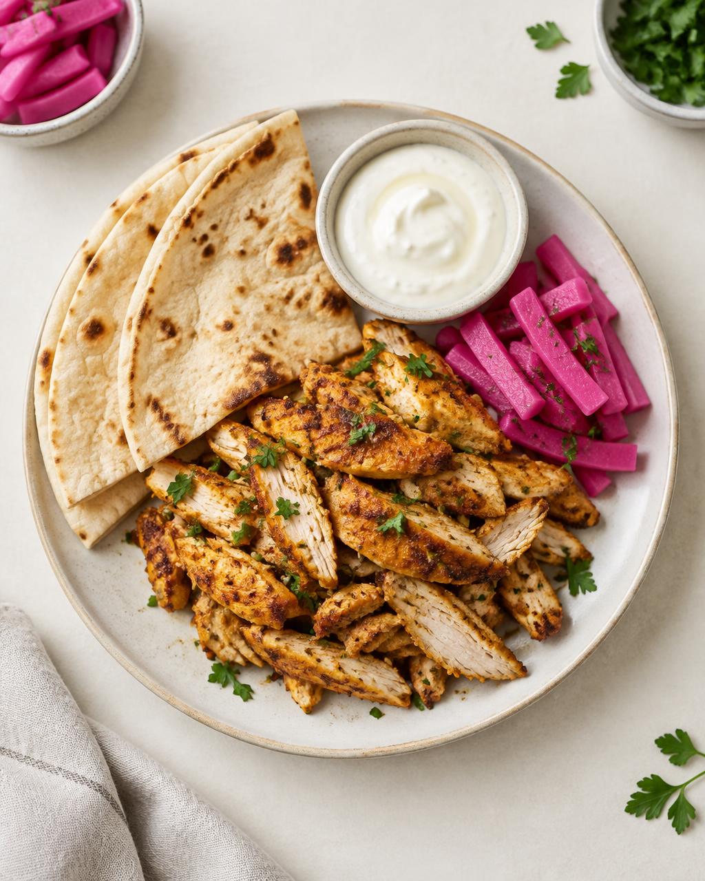 Chicken shawarma