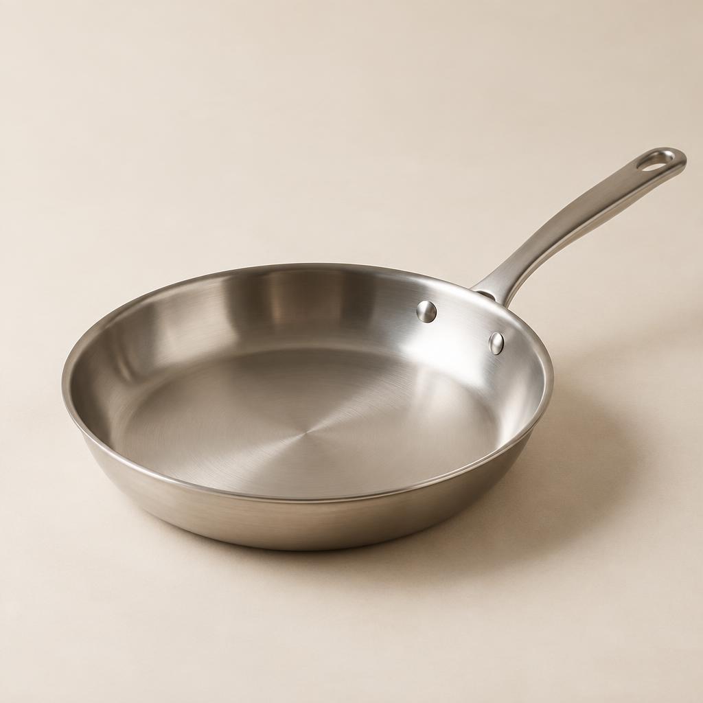 Stainless steel pan