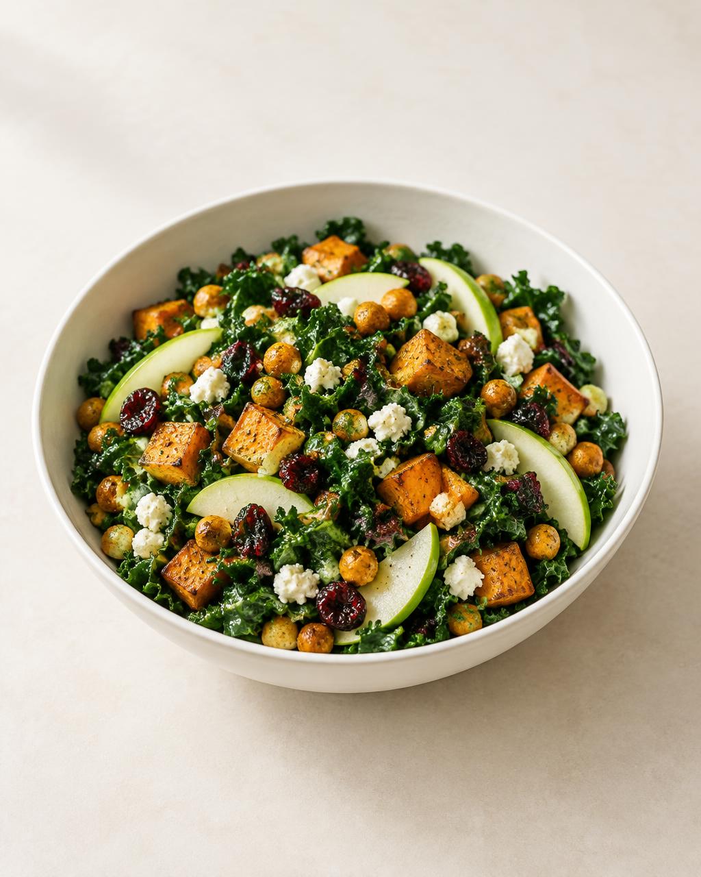 Fall kale salad